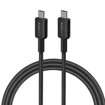 Anker 322 PowerLine USB-C To USB-C Braided Cable Anker 322 PowerLine USB-C To USB-C Braided Cable